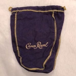 👑 Crown Royal Duster Bag (1) Purple